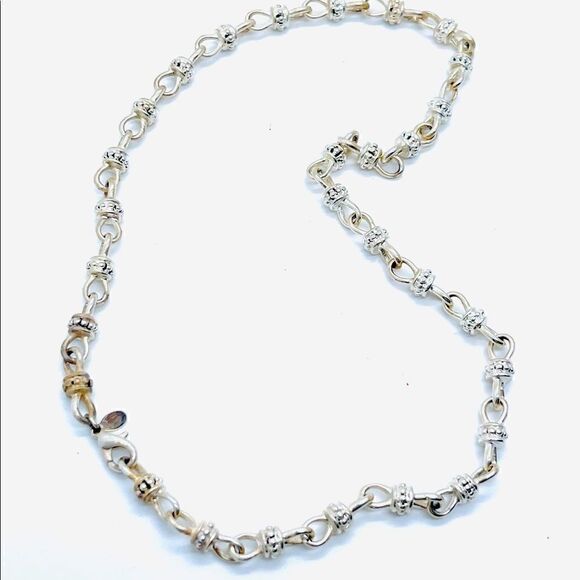 Premier Designs Necklace Fashion Jewelry-Rhodium Plated Silver-Signed. - Picture 1 of 6